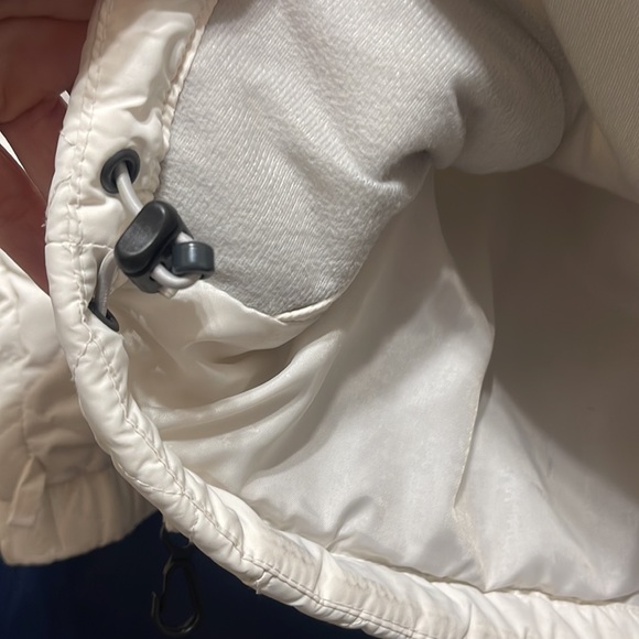 EUC ivory white Columbia sportswear puffer jacket - Picture 7 of 11